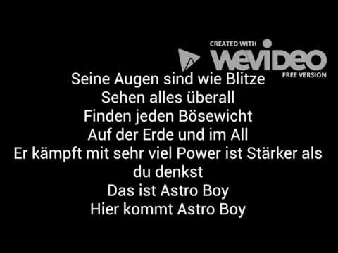 AstroBoy German Theme Song W/Lyrics