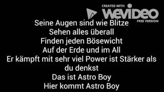AstroBoy German Theme Song W/Lyrics