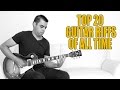 Top 20 Guitar Riffs of All Times