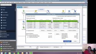 How to tell if a deposit has been reconciled or cleared the bank account in QuickBooks Desktop