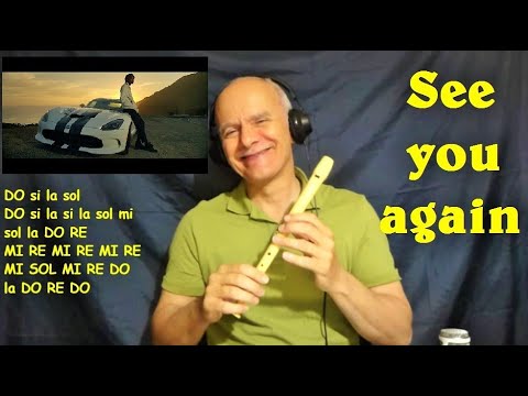 See you again - (Wiz Khalifa e Charlie Puth) Fast & Furious 7