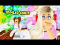 A SPOILED CHILD Broke Into My House Her Mom Kicked Her Out Roblox Adopt Me Story