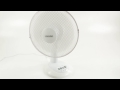 Ventiliatorius Mesko | Fan | MS 7309 | Table Fan | Juodas | Diameter 30 cm | Greičių skaičius 3 | Oscillation | 40 W