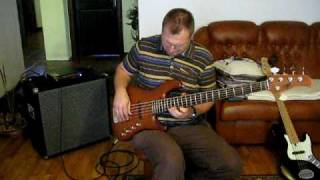 Video thumbnail for MLP Jazz Bass bassguitar with Markbass F1 amp by Tóth Szabolcs