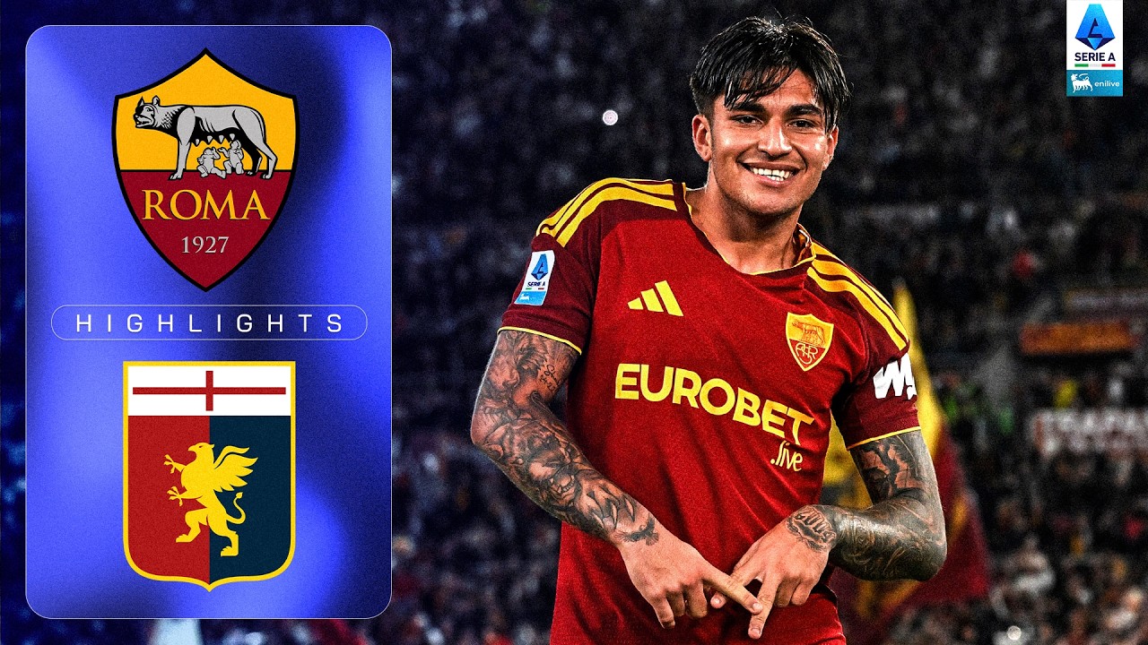 Senza Malen Ci Pensa Santi Castro | ROMA-GENOA | HIGHLIGHTS | SERIE A ENILIVE 2026/27
