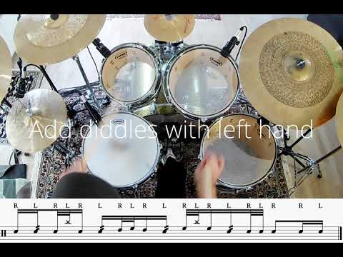 Drum Lick 10 - A Bit Like The Vinnie Spokes Fill