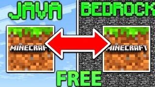 How To Switch Between Minecraft Java And Bedrock For FREE!