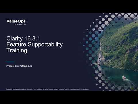 Clarity 16.3.1: Administration and User Management