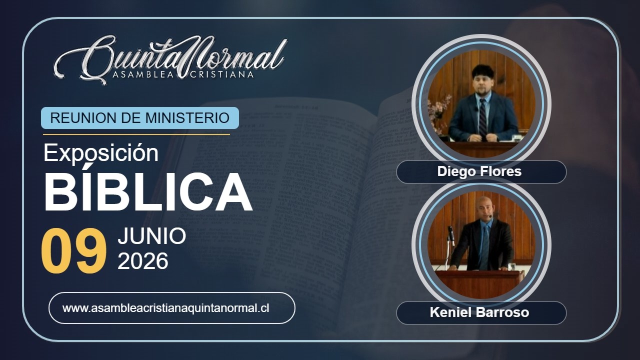Miniatura de Reunión de Ministerio 09/06/2026 | Diego Flores – Keniel Barroso