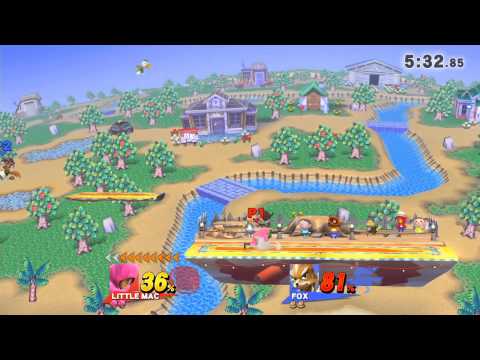 Super Smash Bros. Wii U - J.A.P.A.N (Little Mac) Vs Yoss (Fox)