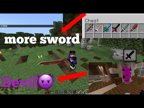 Insane find in Minecraft: Devil armor & sword 😈