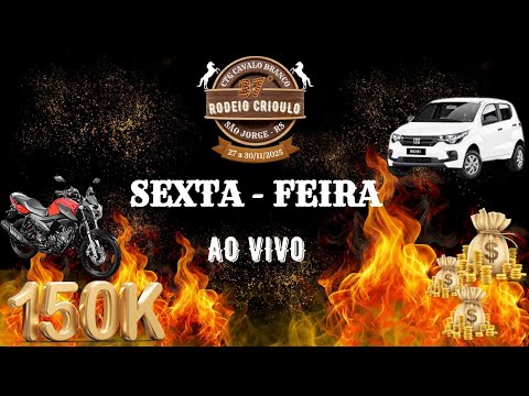 37º RODEIO CRIOULO CTG CAVALO BRANCO - SÃO JORGE/RS