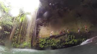 preview picture of video 'blair and pj at Cenotes'