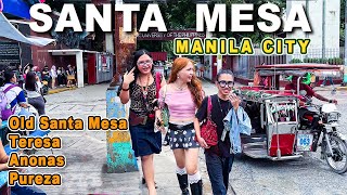 Walking Around Sta. Mesa Manila | Busy Streets , Schools and stopover point for travelers in Manila