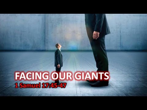 BBMC Sunday Sermon 08112020 - Facing Our Giants (1 Samuel 17:45-47)