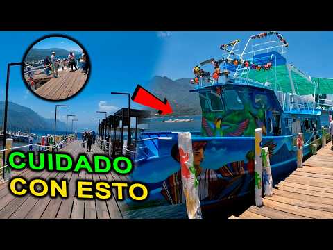 SAN JUAN LA LAGUNA LAGO DE ATITLAN CUANTO CUESTA SUBIR lanchas Muelle de San Juan la laguna 2026