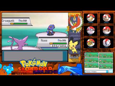 Let's Play Pokemon Sacred Gold Extreme Wedlocke:  Part 13 - Chuck That Strength