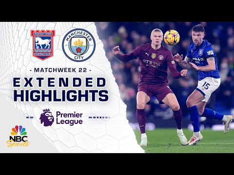 Ipswich Town v. Manchester City | PREMIER LEAGUE HIGHLIGHTS | 1/19/2025 | NBC Sports