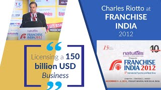 \'Licensing a 150 billion USD  business\' : Charles Riotto at Franchise India 2012 image