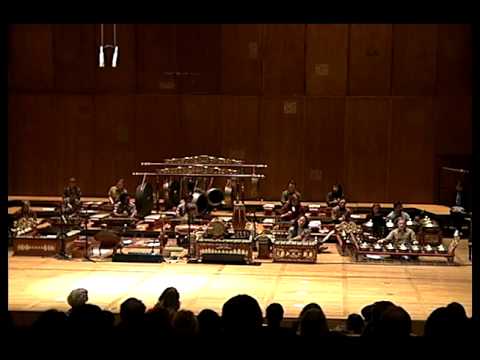 Javanese gamelan performance