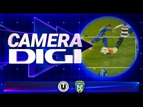 Camera Digi: Faze controversate în U Cluj - Unirea Slobozia 1-0