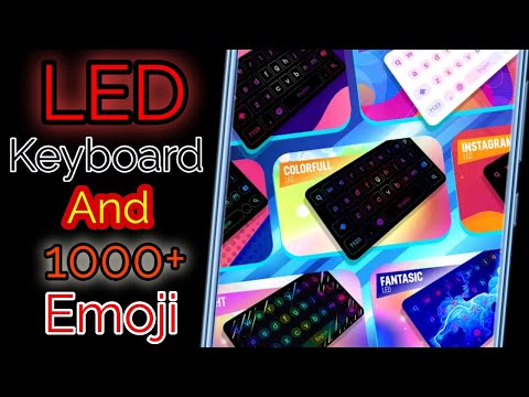 LED Keyboard | Mobile keyboard | Neon LED keyboard | Best keyboard for Android | Tips n Tricks