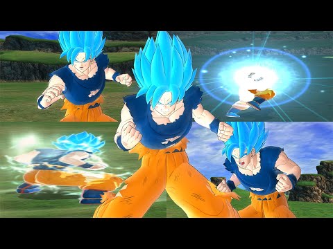 Dragon Ball Raging Blast 2 MODS| Full Power SSB Goku (MANGA) Showcase by LBFury