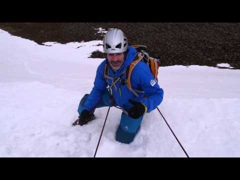 Security on steep ground - snow bollard