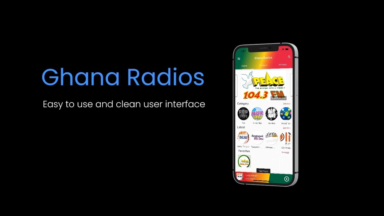 Ghana Radios Online App Promo