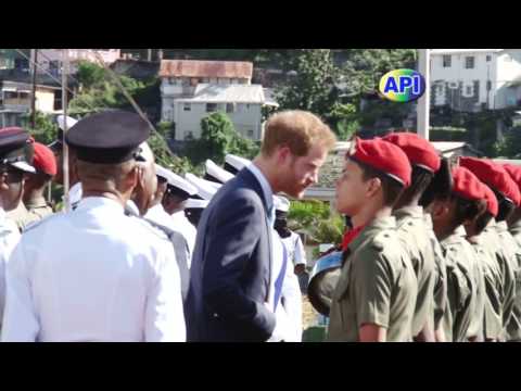 Prince Henry of Wales Visit to St. Vincent and the Grenadines as Part of His Caribbean Tour 2016