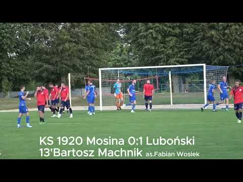 KS 1920 Mosina- Luboński KS 0:3 skrót meczu