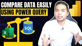Compare different files QUICKLY using Power Query in Power BI // Beginners Guide to Power BI in 2021
