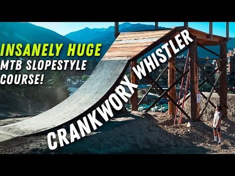 Crankworx Whistler - MOST INSANE MTB SLOPESTYLE COURSE YET!