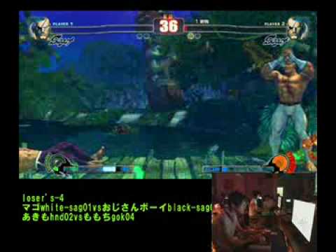 SF4:Ojisan Boy (Sa) vs Mago (Sa) - Gods Garden
