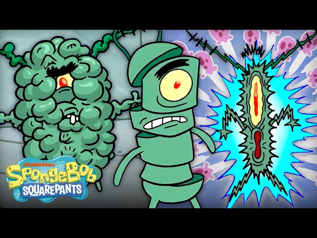 Plankton's Most PAINFUL Moments! 💥 | SpongeBob SDDEFAULT Thumbnail