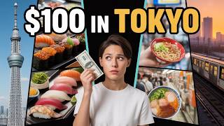 What Can $100 Get in TOKYO | A Day in Japan on a Budget