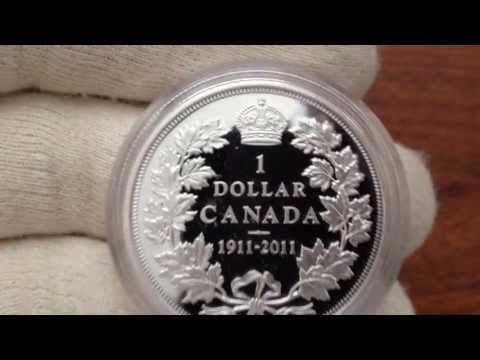 Silver New Buys - Numismatic Coins; 100th anniv. 1911 Canada dollar; 400th Anniv French Settlement