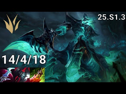Hecarim Jungle vs Volibear - EUW diamond | Patch 25.S1.3