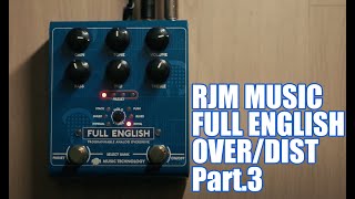Video thumbnail for RJM Full English Programmable Drive/Dist Pedal #3 by Sergio MUSIC