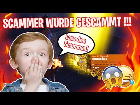 Scammer wurde gescammt !!! ...er SAGT ES IM VOICECHAT OHNE SICH ZU MUTEN 😂 Fortnite Rette die Welt