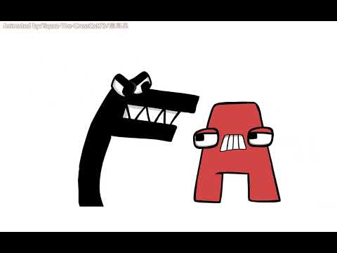 F Chases A [Alphabet Lore Fananimation]