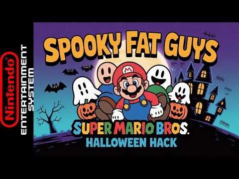 Spooky Fat Guys | Super Mario Bros. Halloween Hack | NES Romhack