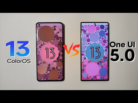 ColorOS 13 VS One Ui 5 - Oppo VS Samsung Android 13!