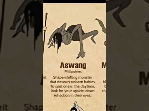 Types of mythical creatures || Aswang || Part 19 #shorts