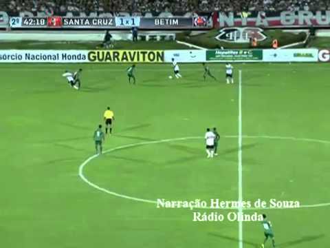 Santa 2x1 Betim - Narração Hermes de Souza, Rádio Olinda - Série C 2013