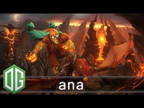 OG.Ana Batrider Gameplay - Unranked Match - OG Dota 2.