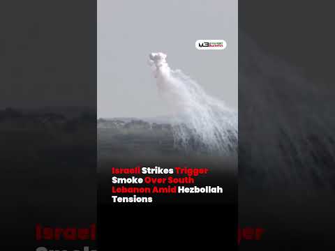 Israeli Airstrikes Cause Massive Smoke in Southern Lebanon Amid Rising Hezbollah Tensions
