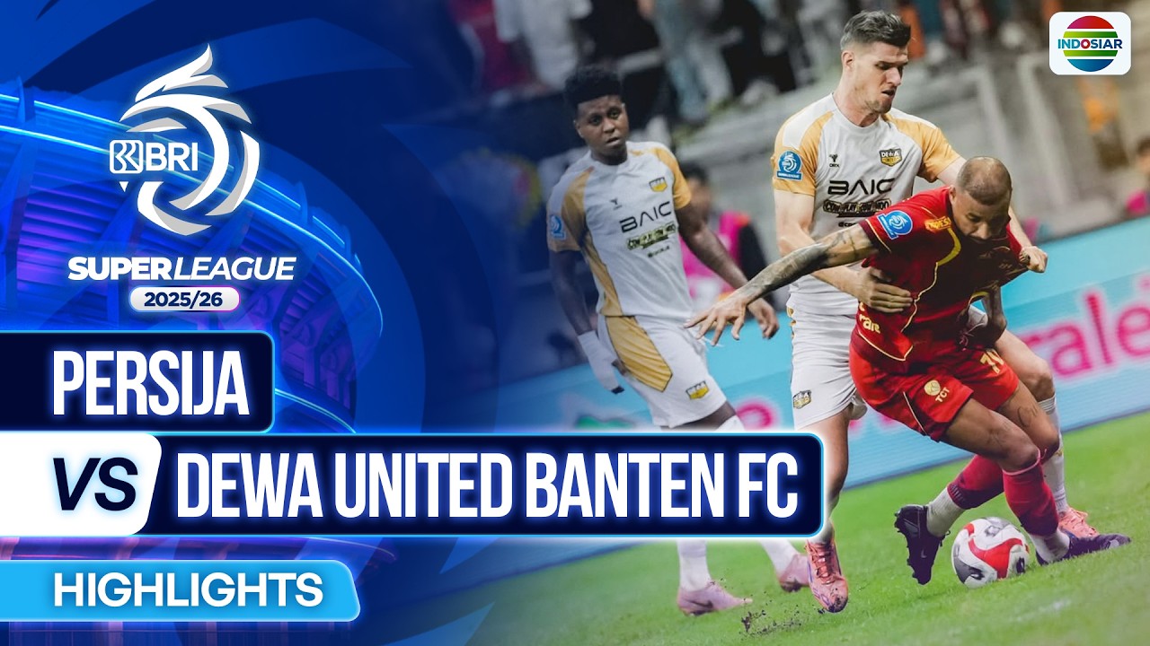 Persija Jakarta vs Dewa United Highlights