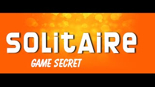 solitaire game secret