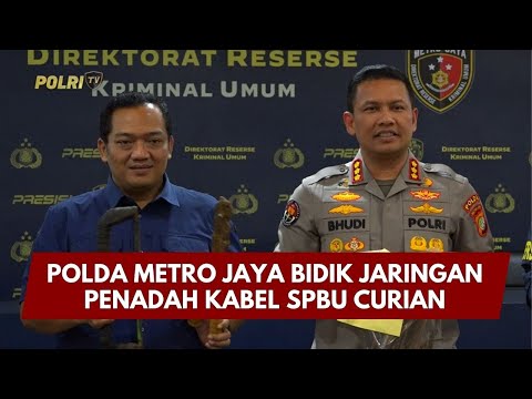 PRESISI UPDATE: POLDA METRO JAYA BIDIK JARINGAN PENADAH KABEL SPBU CURIAN 10/02/26 (21.30)